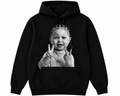 AI baby Black Hoodie